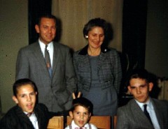 William, Ida Haydock, Bill, Karl, and Fred Haydock